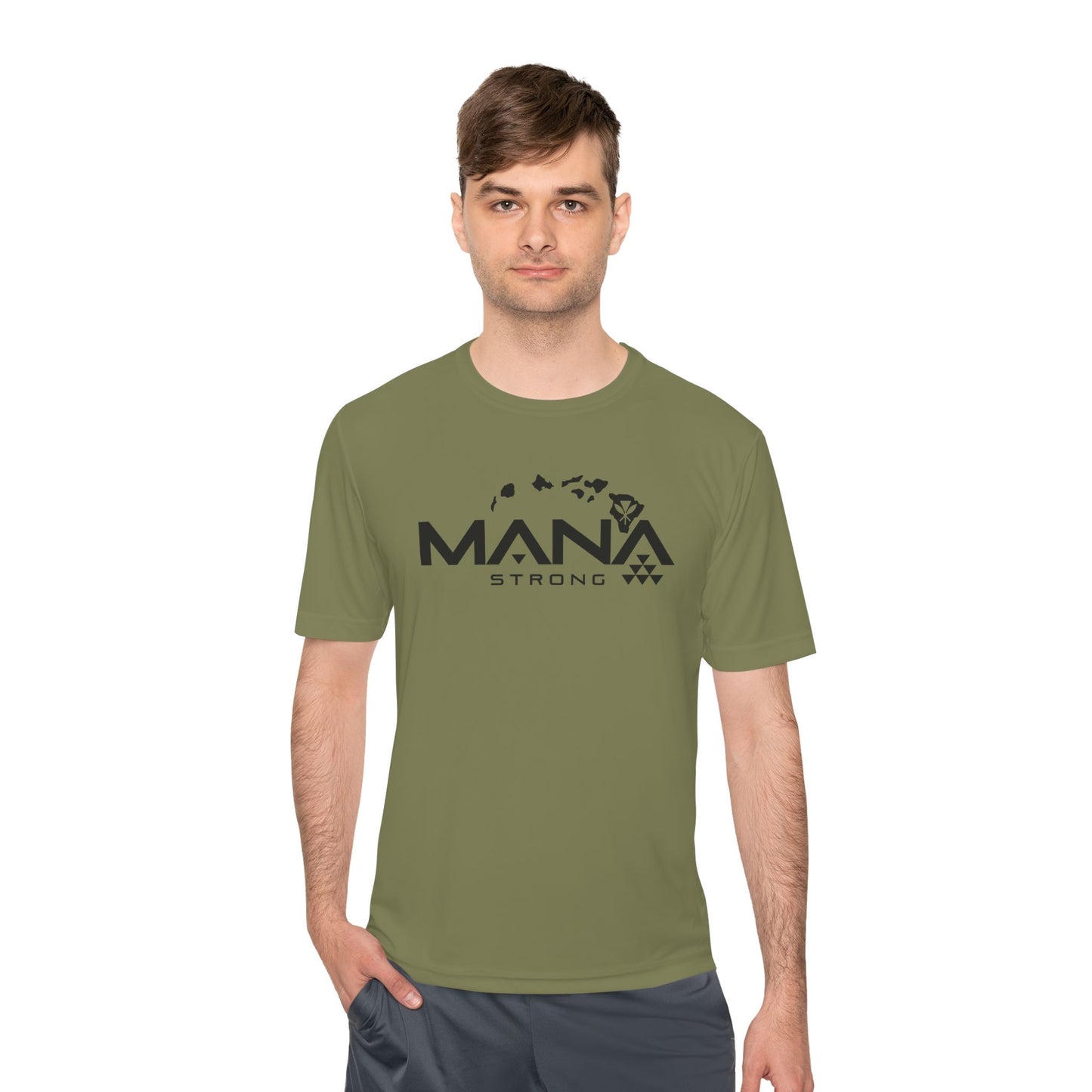 'Onipa'a Mana Strong DryCore Performance Short Sleeve Tee