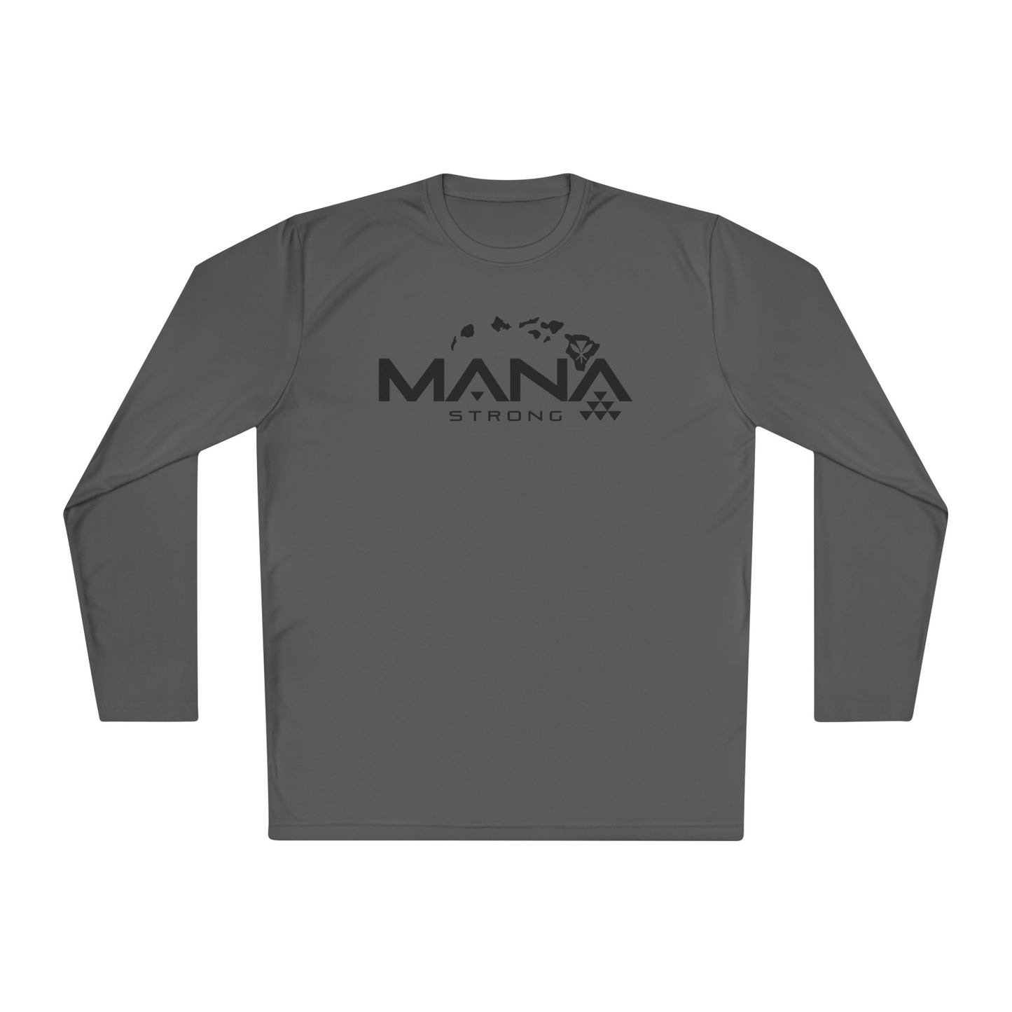 Never Pau Mana Strong DryCore Performance Long Sleeve Tee