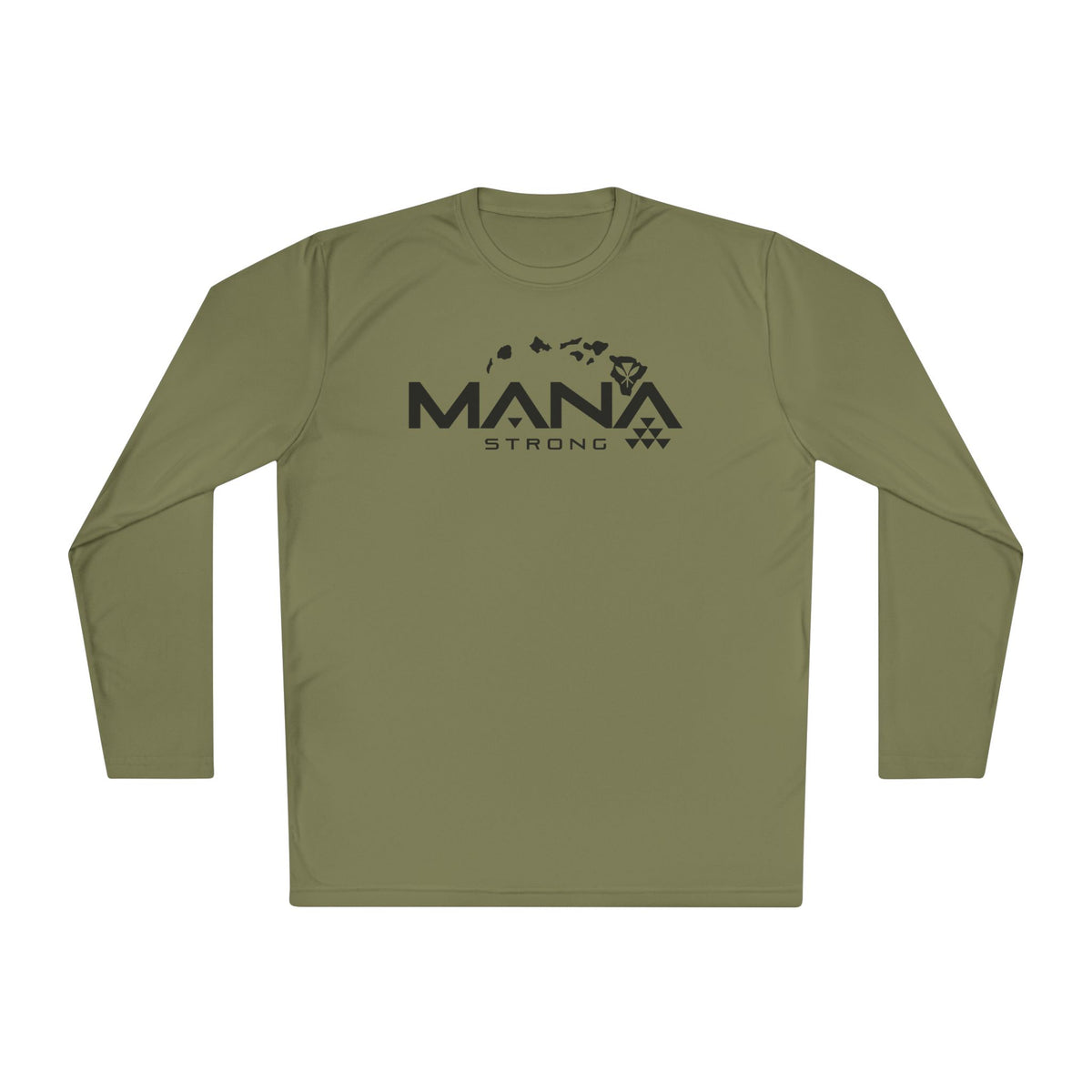 Mana Strong (Kakau Style) DryCore Performance Long Sleeve Tee
