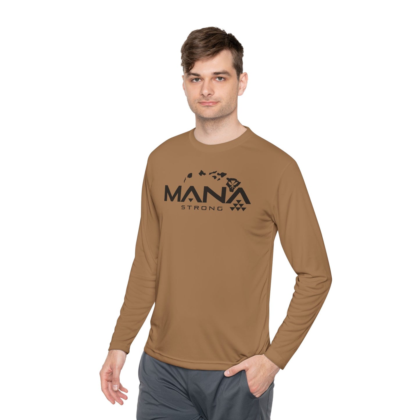 Never Pau Mana Strong DryCore Performance Long Sleeve Tee