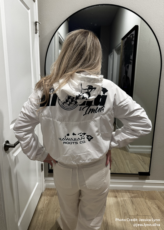 Crown of Aloha Nā Wahine (Women’s) Cropped Windbreaker