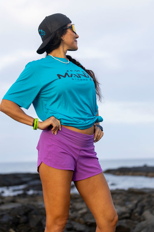 Mana Strong Trucker Hat (Limited Edition) - Moana Blue Embroidery