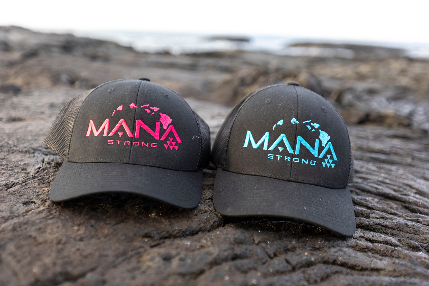 Mana Strong Trucker Hat (Limited Edition) - Pink Embroidery