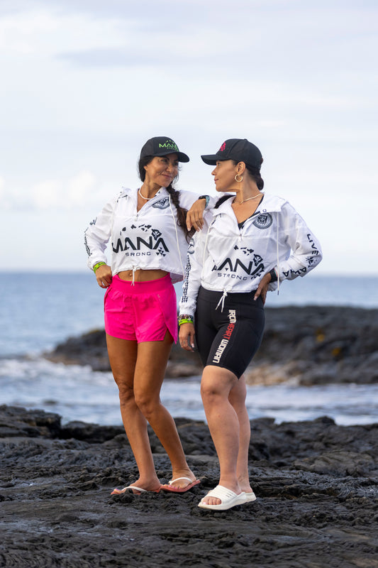 Mana Strong Nā Wahine Windbreaker Cropped Windbreaker (LIMITED EDITION)