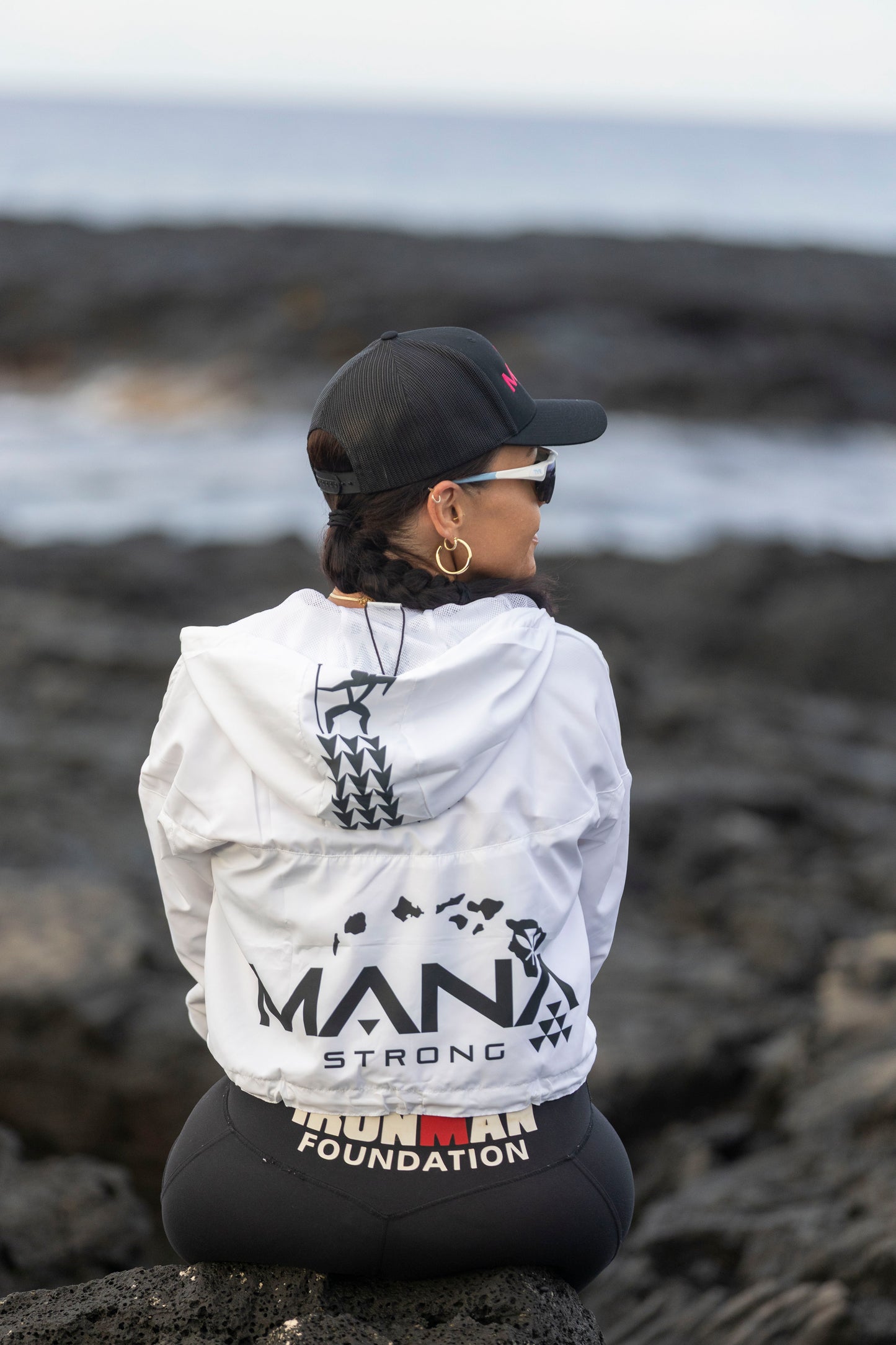 Mana Strong Nā Wahine Windbreaker Cropped Windbreaker (LIMITED EDITION)