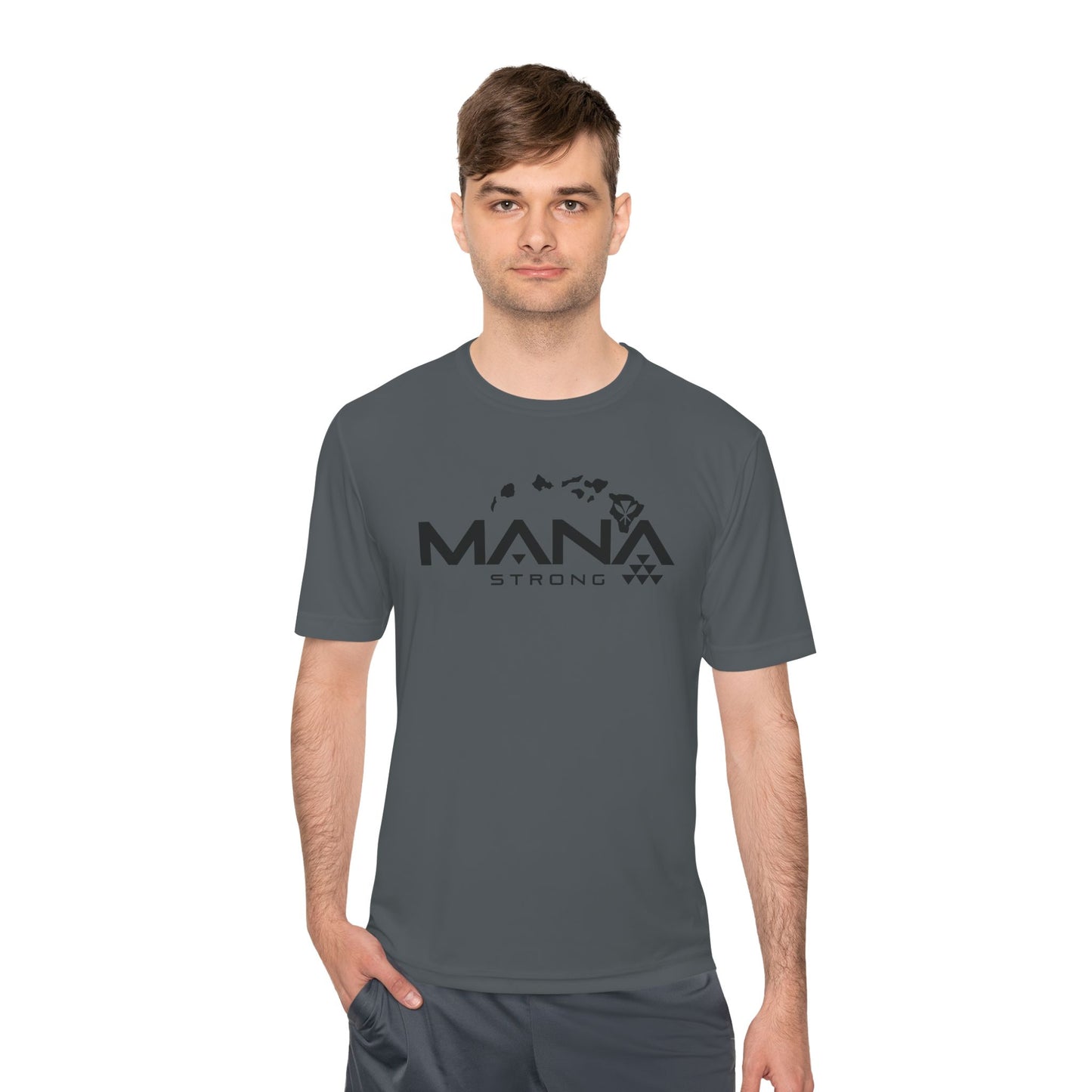 'Onipa'a Mana Strong DryCore Performance Short Sleeve Tee