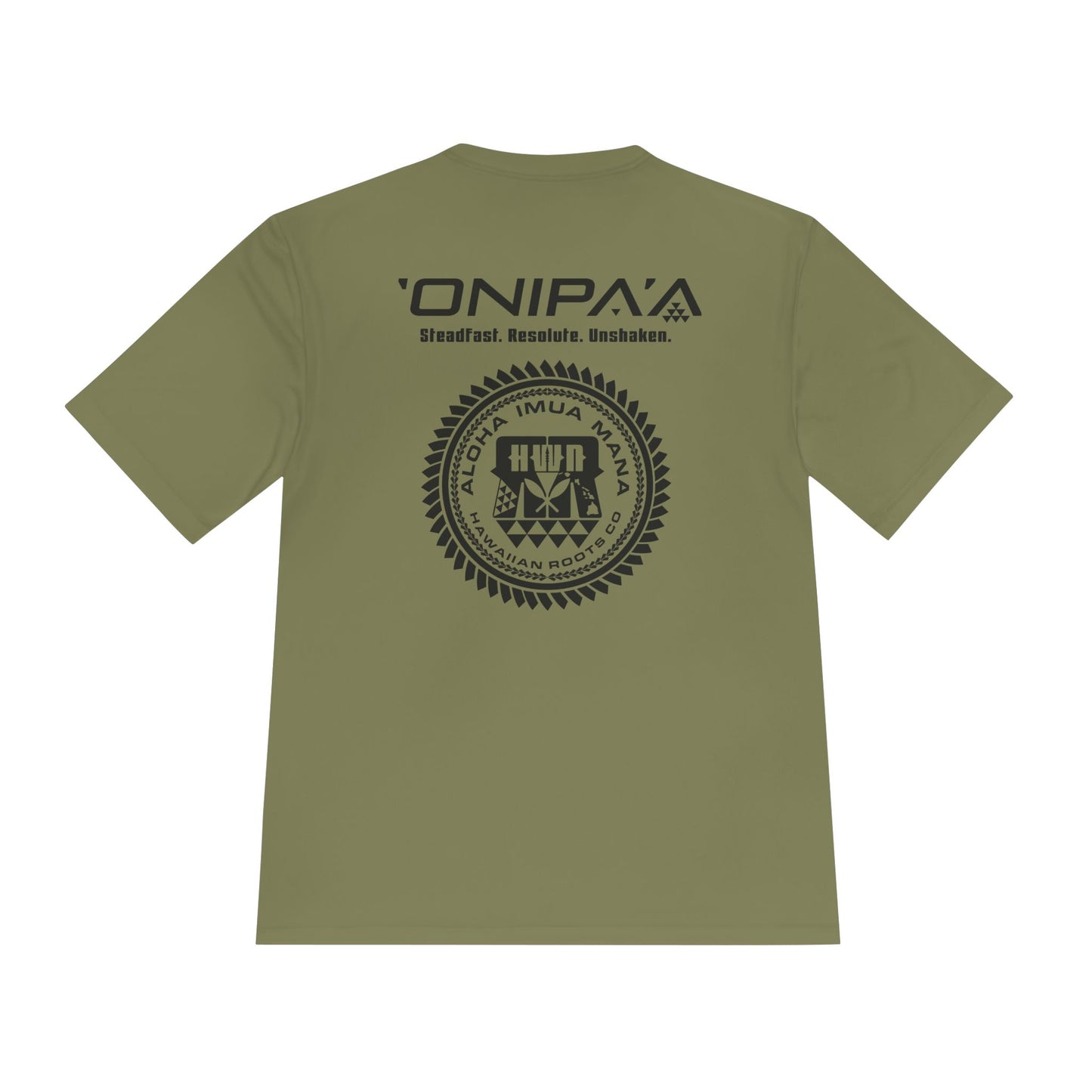 'Onipa'a Mana Strong DryCore Performance Short Sleeve Tee