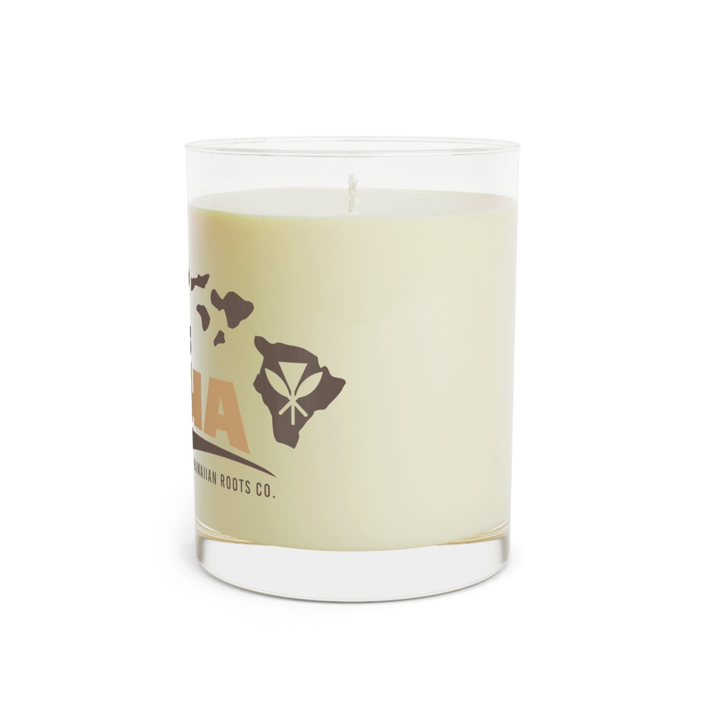 Finding Aloha – Kukui Scented Candle — 11oz Full Glass