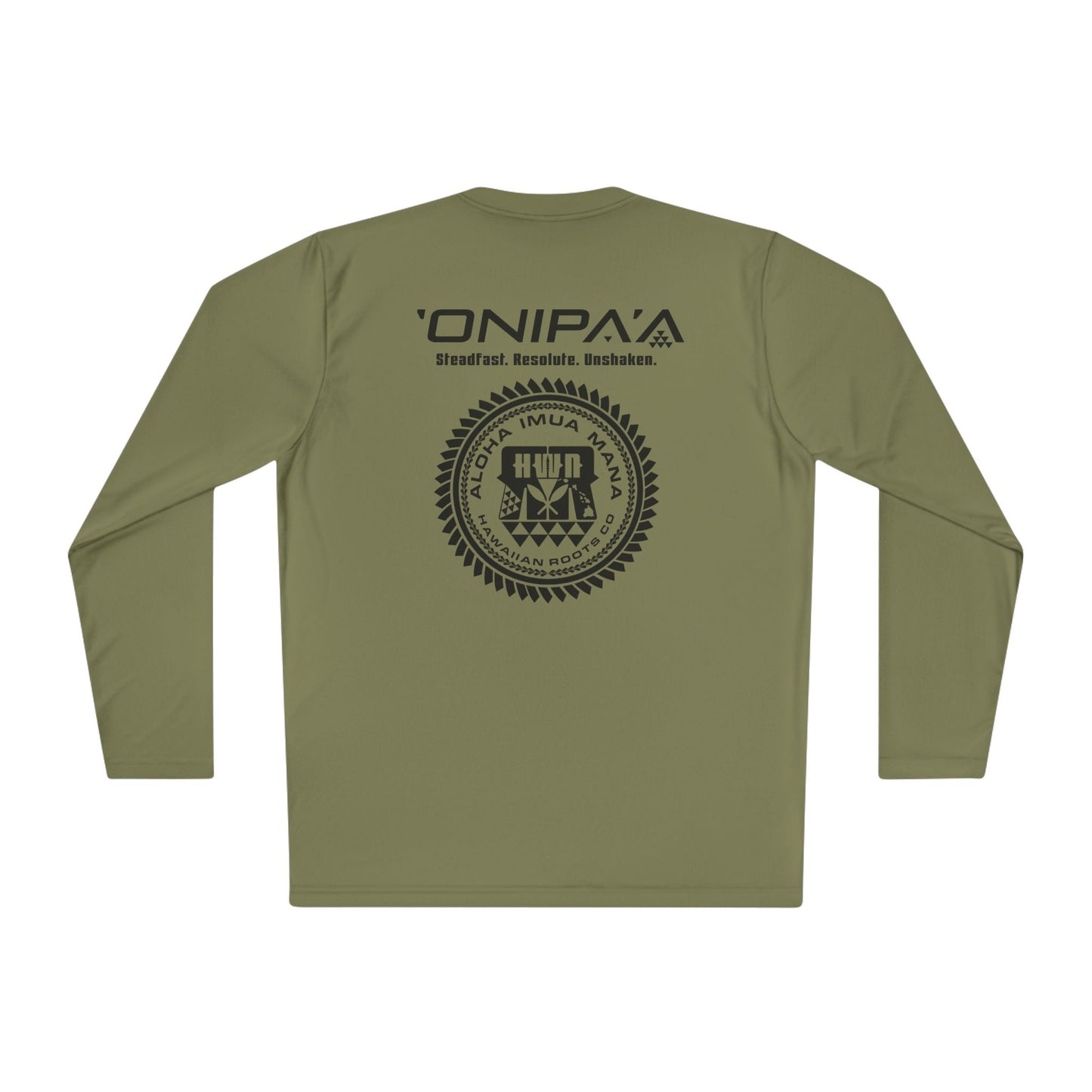 'Onipa'a Mana Strong DryCore Performance Long Sleeve Tee
