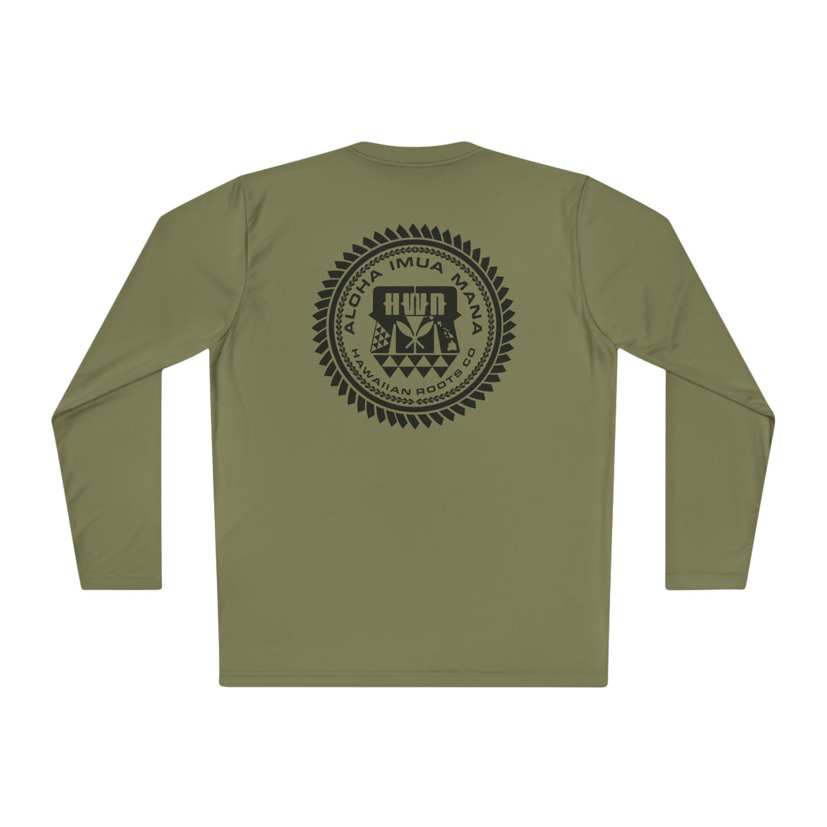 Mana Strong (Kakau Style) DryCore Performance Long Sleeve Tee