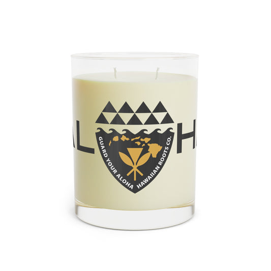 Guard Your Aloha Kukui — Scented Candle — 11oz Full Glass