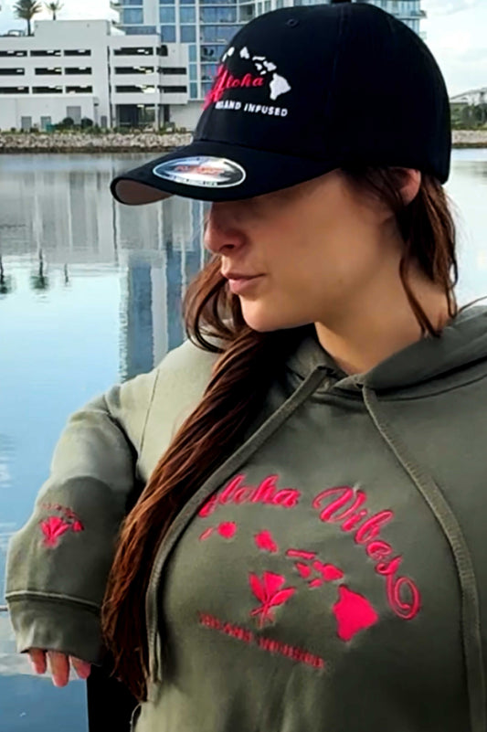 Stay Aloha – Island Infused Trucker Hat (Closed Back)