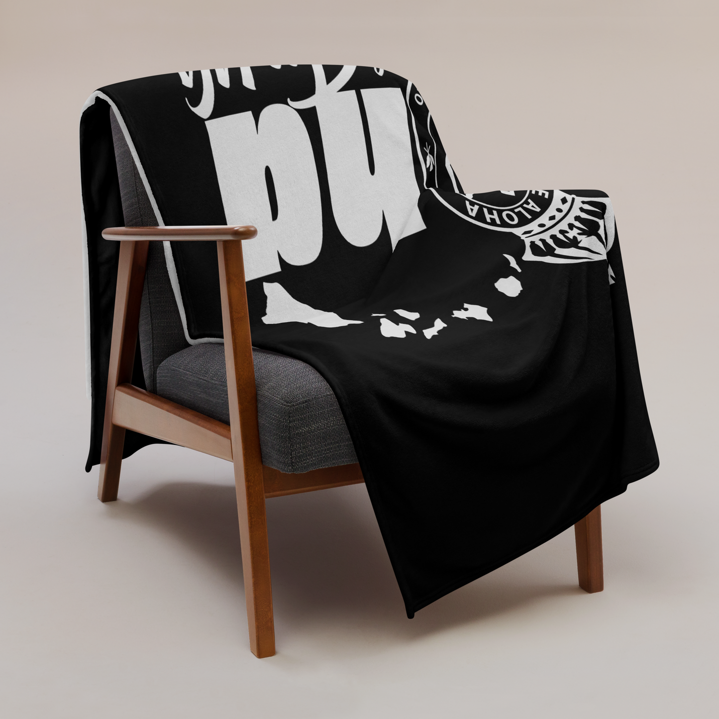 Keep Aloha and Imua Kapa Moe Maluhia (Throw/Blanket) – 60" x 80"
